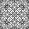 Tribal ethnic vector seamless pattern. Black and white geometric background. Aztec style tribe ornament. Repeat