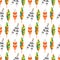 Tribal flat feather bird vintage colorful ethnic seamless pattern vector illustration.