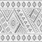 Tribal Mexican vintage ethnic seamless pattern