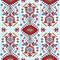 Tribal Mexican vintage ethnic seamless pattern