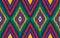 tribal pastel multicolor pastel Navajo seamless vector pattern