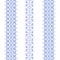 Tribal seamless pattern blue