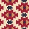 Tribal southwestern native american navajo seamless pattern