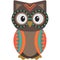 Tribal Woodland Owl Illustration
