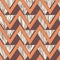 Tribal zigzag seamless pattern