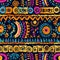 tribe seamless pattern for fashionable modern wallpapers