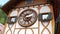 Triberg, Germany - May 29, 2022: The biggest cuckoo clock in the world in the picturesque forest of the Black Forest