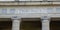 Tribunaux text on ancient facade door entrance building means in french law courts tribunal