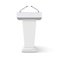 Tribune podium rostrum speech stand. Conference stage with microphone, press or debate speaker isolated orator pulpit