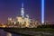 Tribute in Light over Lower Manhattan, New York City