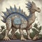 Triceratops herbivore dinosaur, animals, reptiles & amphibians