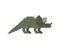 Triceratops pixel art dinosaur. pixelated Ancient animal. 8bit Dino prehistoric monster. Beast is Jurassic period