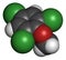 Trichloroanisole TCA cork taint molecule. Produced by fungi and bacteria, responsible for cork taint in bottled wine.