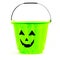 Trick Or Treat candy pail bucket isolated