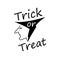 Trick or treat Halloween celebrations witch