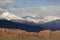 Tricolor mountains near Lake Issyk-Kul, Kyrgyzstan