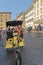 Tricycle taxi, florence, italy