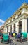 Tricycle taxis in historic intramuros area of manila philippines