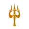 Trident of Shiva- Trishul, sacred symbols of Shaivism- Happy Maha Shivratri