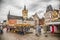 Trier, Germany, people by Market day