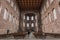 Trier, Rhineland-Palatinate - Germany - The symmetric interior design of the Basilica of Constantine - Aula Palatina facing north