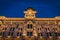 Trieste city hall on Unity of Italy Square