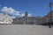 Trieste / ITALY - June 23, 2018: Unity of Italy Square italian Piazza Unita dItalia and beatiful building of City hall