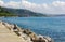 Trieste`s Skyline from Barcola Coastline