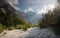 Triglav, highest peak in the Julian Alps.