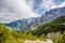 Triglav national park is a famous national park in Slovenia, Europe, Julian Alps. Colorful summer. Popular tourist leisure.