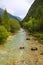 Triglav national park in Slovenia: mountains, emerald rivers, forests