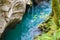 Triglav national park in Slovenia: mountains, emerald rivers, forests