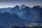 Triglav peak, forests, valleys and alpine village, Julian Alps