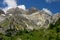 Triglav Peak seen from the chalet Vodnikov Dom