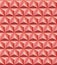 Trihedral pyramid red-brown clay seamless texture