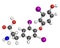 Triiodothyronine molecule