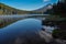 Trillium Lake early morning with Mount Hood, Oregon, USA