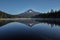 Trillium Lake early morning with Mount Hood, Oregon, USA