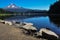 Trillium Lake early morning with Mount Hood, Oregon, USA