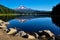 Trillium Lake early morning with Mount Hood, Oregon, USA