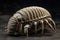 A trilobite fossil with its intricate armored shell and spiny legs.. AI generation