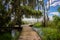 Trimble Park a lake boardwalk in Mount Dora, Florida
