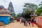 TRINCOMALEE, SRI LANKA - JULY 23, 2016: Local people visit Kandasamy Koneswaram temple in Trincomalee, Sri Lan