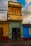 Trinidad, Cuba. Local street with traditional Cuban houses.