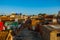 Trinidad, Cuba. Top view of the Cuban city. Panorama of the tourist and popular city in Cuba