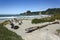 Trinidad state beach in summer, California, USA