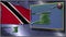 Trinidad and Tobago infographic animation map