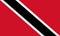 Trinidad and Tobago national flag. Vector illustration. Port of Spain