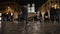 Trinita dei Monti church, spanish steps and Spain square
