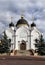Trinity Cathedral. St. Tikhon Transfiguration Monastery. Zadonsk. Russia